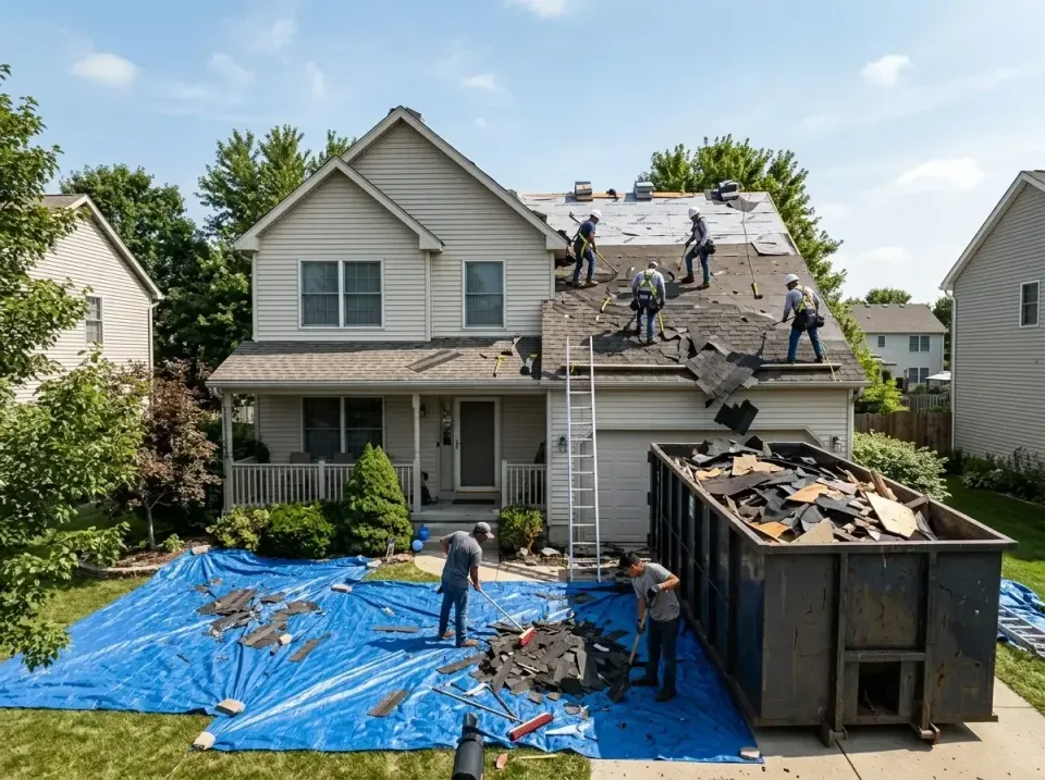 roof-replacement-debris-remova-004 — frequently asked questions, Cheapest Dumpster Rentals in Crystal River, FL